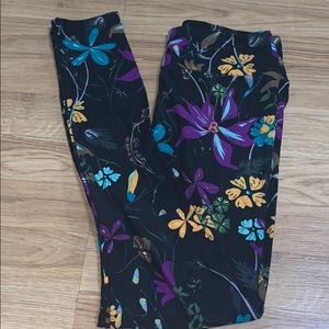 LuLaRoe floral leggings